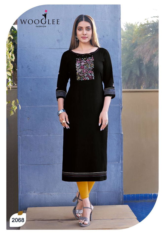 Barbella Vol 10 By Wooglee Long Kurtis Catalog